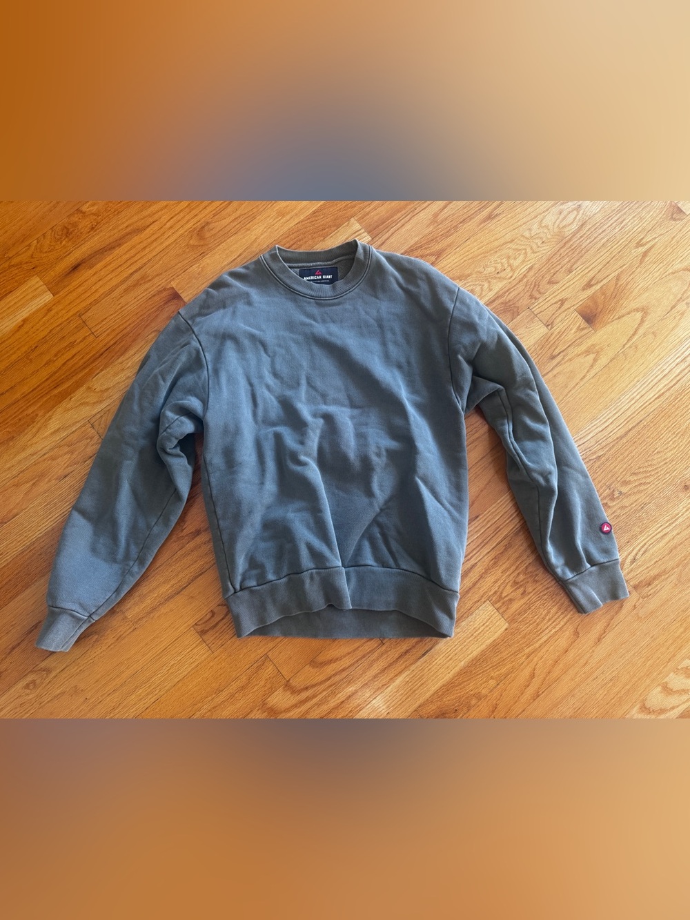 American Giant Men’s Crewneck Sweatshirt - Olive
